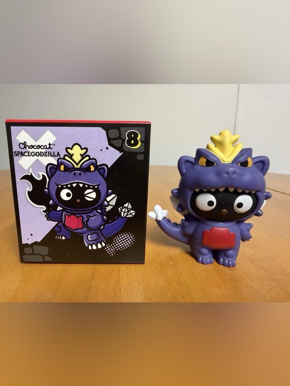 Chococat SpaceGodzilla Purple Vinyl Collectible Figure - Kids Toys
